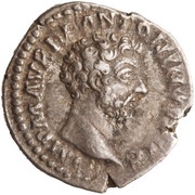 Denarius - Marcus Aurelius PROV DEOR TR P XVI COS III; Providentia obverse image