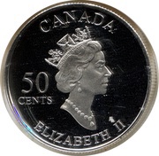 50 Cents - Elizabeth II Festival of the fathers obverse image
