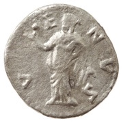Denarius - Faustina the Younger AETERNITAS; Aeternitas, Rome, 161-176 reverse image