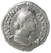 Denarius - Faustina the Younger CERES; Ceres obverse image