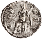 Denarius - Faustina the Younger CERES; Ceres, Rome, 161-176 reverse image