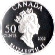 50 Cents - Elizabeth II The Reluctant Pig obverse image