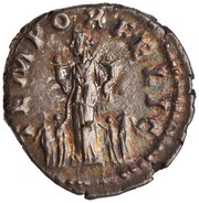 Denarius - Faustina the Younger TEMPOR FELIC, Rome, 161-176 reverse image