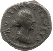 Denarius - Faustina the Younger VENVS; Venus obverse image