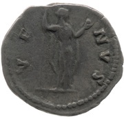 Denarius - Faustina the Younger VENVS; Venus, Rome, 161-176 reverse image