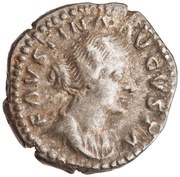 Denarius - Faustina the Younger VENVS; Venus obverse image