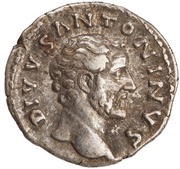 Denarius - Antoninus Pius Divus DIVO PIO obverse image