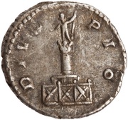 Denarius - Antoninus Pius Divus DIVO PIO, Rome, 161-180 reverse image