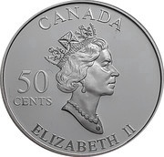 50 Cents - Elizabeth II Ontario Stratford Festival obverse image
