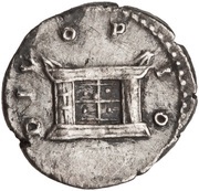 Denarius - Antoninus Pius Divus DIVO PIO, Rome, 161-180 reverse image