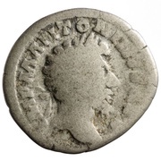 Denarius - Marcus Aurelius CONCORD AVG TR P XVII COS III; Concordia and Spes obverse image