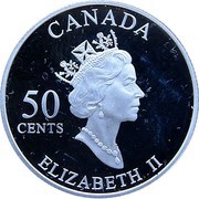 50 Cents - Elizabeth II Manitoba Folklorama obverse image