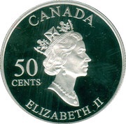 50 Cents - Elizabeth II Calgary Stampede obverse image