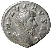Denarius - Lucius Verus PROV DEOR TR P III COS II; Providentia obverse image
