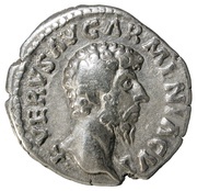 Denarius - Lucius Verus TR P III IMP II COS II; Armenia obverse image