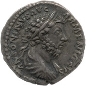 Denarius - Marcus Aurelius P M TR P XVIII IMP II COS III ARMEN; Armenia obverse image