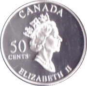 50 Cents - Elizabeth II Golden Tulip obverse image