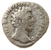 Denarius - Marcus Aurelius TR P XVIII IMP II COS III; Mars and Virtus obverse image