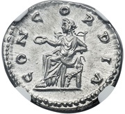 Denarius - Lucilla CONCORDIA; Concordia, Rome, 164-180 reverse image