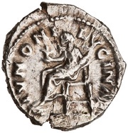 Denarius - Lucilla IVNONI LVCINAE; Juno, Rome, 164-180 reverse image