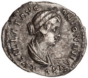 Denarius - Lucilla PIETAS; Pietas obverse image
