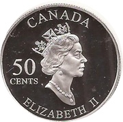 50 Cents - Elizabeth II Great Northern Art Festival (Inuvik) obverse image