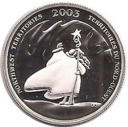 50 Cents - Elizabeth II Great Northern Art Festival (Inuvik), Canada, 2003 reverse image