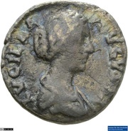Denarius - Lucilla VENVS VICTRIX; Venus and Victory obverse image