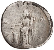 Denarius - Lucilla VESTA; Vesta, Rome, 164-180 reverse image