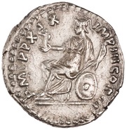 Denarius - Marcus Aurelius P M TR P XIX IMP III COS III; Roma, Rome, 165 reverse image