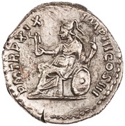 Denarius - Marcus Aurelius P M TR P XIX IMP III COS III; Roma, Rome, 165 reverse image