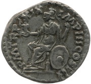 Denarius - Marcus Aurelius P M TR P XIX IMP III COS III; Roma, Rome, 165 reverse image