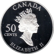 50 Cents - Acadian festival of Caraquet New-Brunswick obverse image