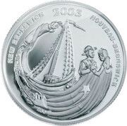 50 Cents - Acadian festival of Caraquet New-Brunswick, Canada, 2003 reverse image