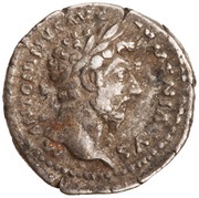 Denarius - Marcus Aurelius PIETAS AVG TR P XX COS III; Pietas obverse image