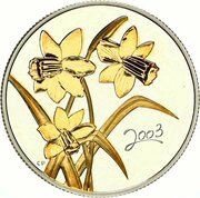 50 Cents - Elizabeth II Golden Daffodil, Canada, 2003 reverse image