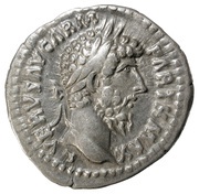 Denarius - Lucius Verus TR P VI IMP III COS II obverse image
