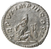Denarius - Lucius Verus TR P VI IMP III COS II, Rome, 165-166 reverse image