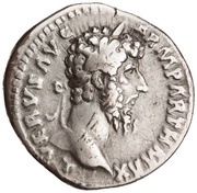 Denarius - Lucius Verus VICT AVG TR P VI COS II; Victory obverse image
