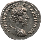 Denarius - Lucius Verus PAX AVG TR P VI COS II; Pax obverse image