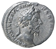 Denarius - Marcus Aurelius TR P XXII IMP IIII COS III; Providentia obverse image