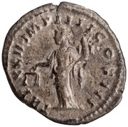 Denarius - Marcus Aurelius TR P XXII IMP IIII COS III; Aequitas, Rome, 167-168 reverse image