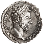 Denarius - Marcus Aurelius FORT RED TR P XXII IMP V COS III; Fortuna obverse image