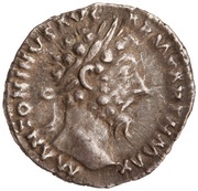 Denarius - Marcus Aurelius TR P XXII IMP V COS III; Aequitas obverse image