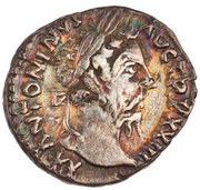 Denarius - Marcus Aurelius COS III; Fortuna obverse image