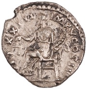Denarius - Marcus Aurelius TR P XXIII IMP V COS III; Aequitas, Rome, 168-169 reverse image