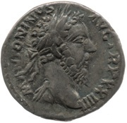 Denarius - Marcus Aurelius VICT AVG COS III; Victory obverse image