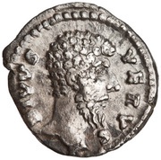 Denarius - Lucius Verus Divus CONSECRATIO obverse image