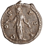 Denarius - Marcus Aurelius COS III; Diana, Rome, 169-170 reverse image
