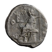 Denarius - Marcus Aurelius COS III; Roma and Victory, Rome, 169-170 reverse image